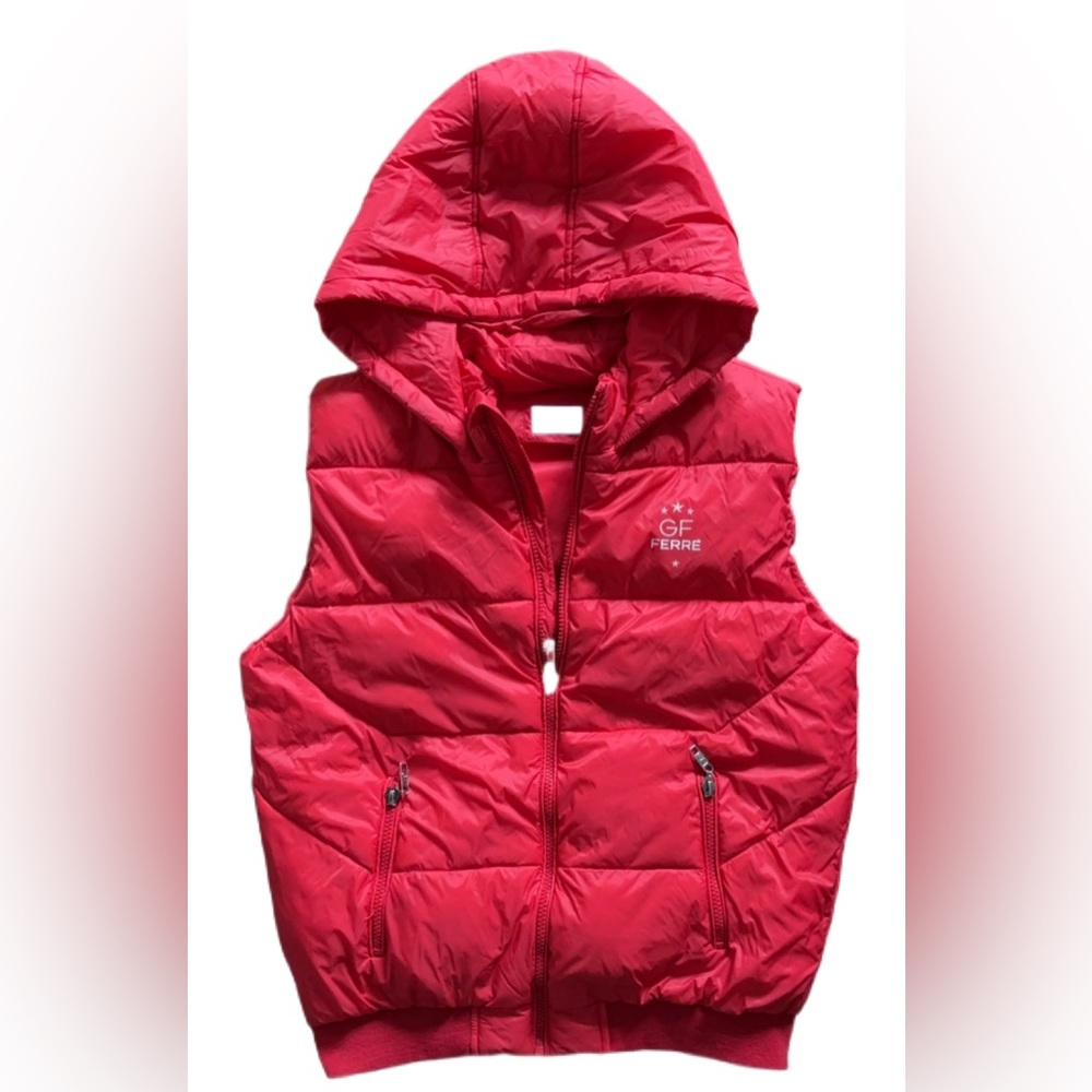 GF FEERE Red Unisex down vest Size XL kids